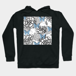 Peony Butterfly Hoodie